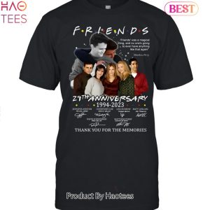 NEW 29 Anniversary 1994-2023 Friends Matthew Perry Thank You For The Memories Unsiex T-shirt