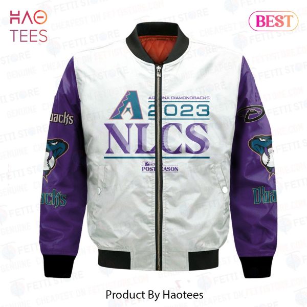 NEW Arizona Diamondbacks NLCS Postseason 2023 AOP Bomber Jacket