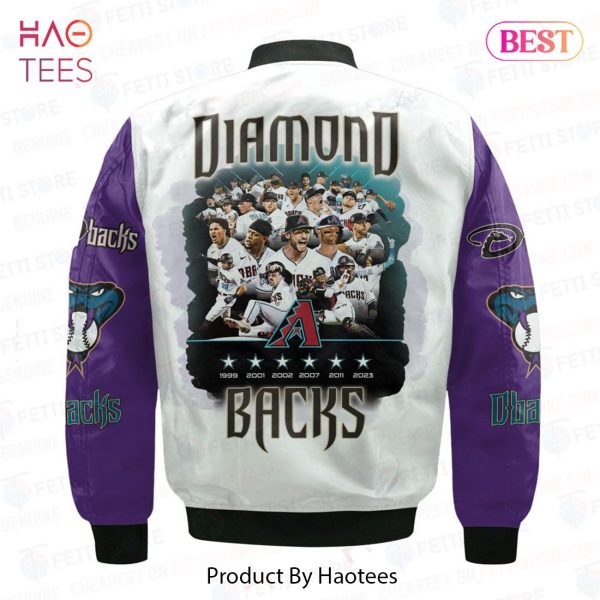 NEW Arizona Diamondbacks NLCS Postseason 2023 AOP Bomber Jacket