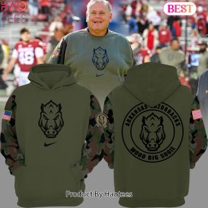 NEW Arkansas Razorback Football Veterans Hoodie