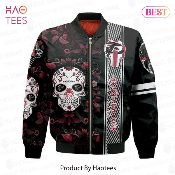 NEW Atlanta FalconsNational Football League AOP Bomber Jacket