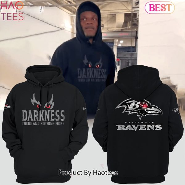 NEW Baltimore Ravens Ravens Darkness Hoodie Special Edition