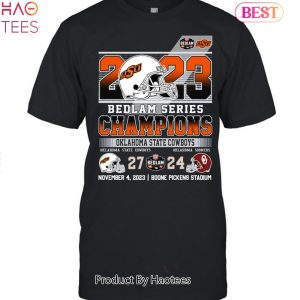 NEW Bedlam Series Champion 2023 Oklahoma State Cowboys Unisex T-Shirt