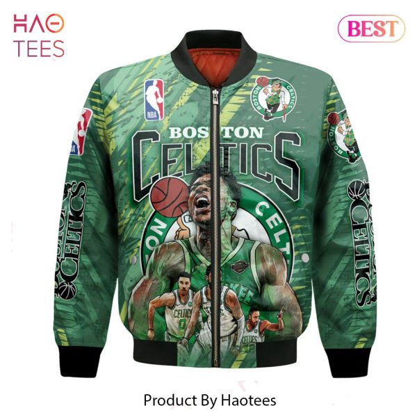 NEW Boston CelticsNational Basketball Association 2023 Unisex 3D Bomber Jacket