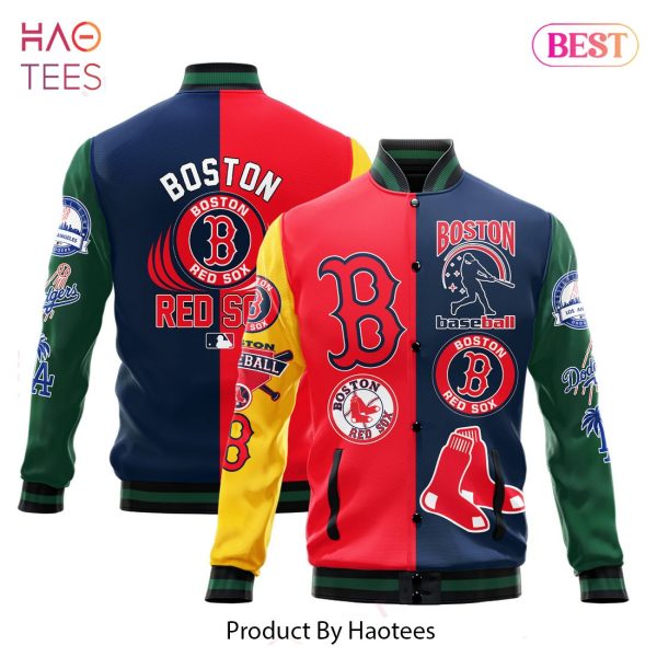 NEW Boston Red Sox Major League Baseball Varsity Jacket