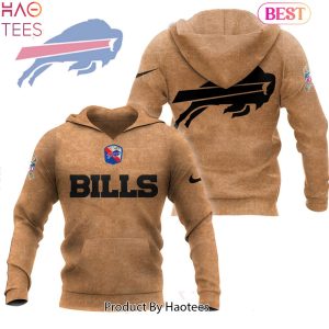 NEW Buffalo Bills Camo Salute To Service Hoodie