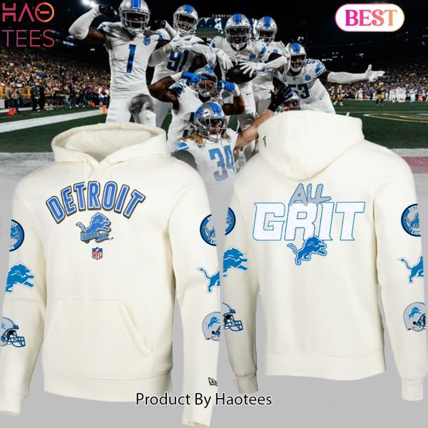 NEW Detroit Lions Football Team Hoodie White Special Edition