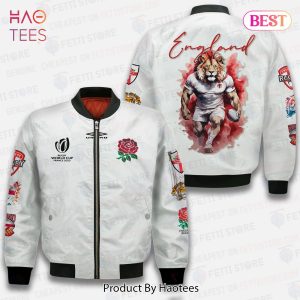 NEW England Rugby World Cup 2023 New Design Bomber Jacket