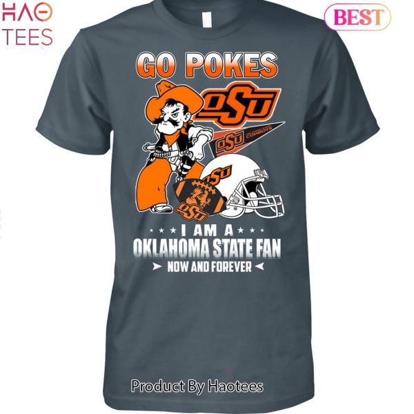 NEW Go Pokes Oklahoma State Cowboys Fan Unisex T-Shirt