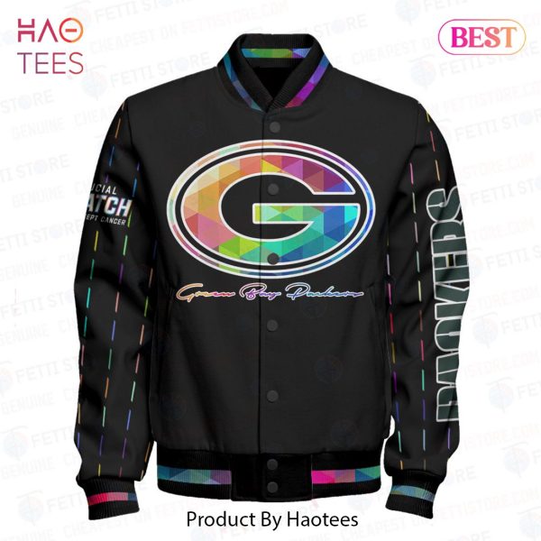 NEW Green Bay Packers National Football League AOP Varsity Jacket