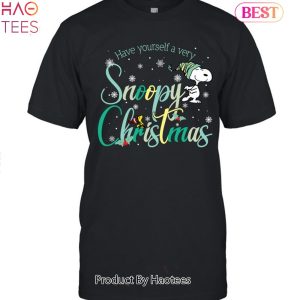 NEW Have Yourself A Very Snoopy Christmas Unisex T-Shirt