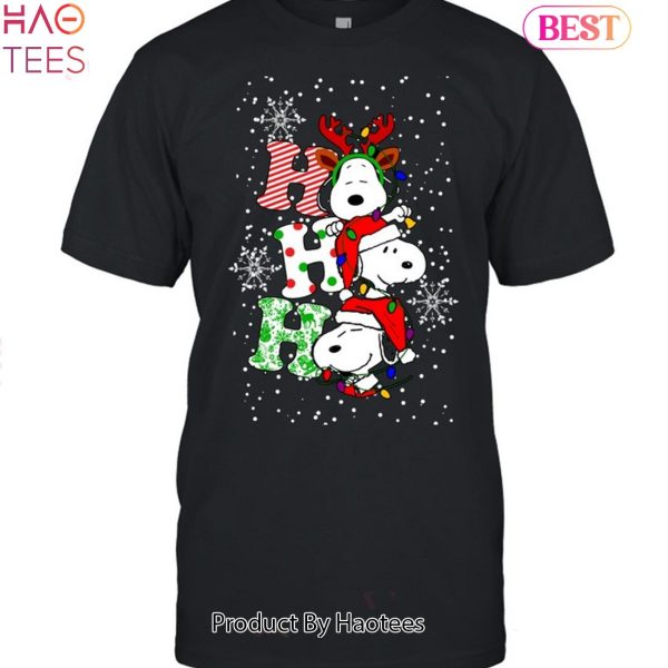 NEW Ho Ho Ho Snoopy Christmas Unisex T-Shirt