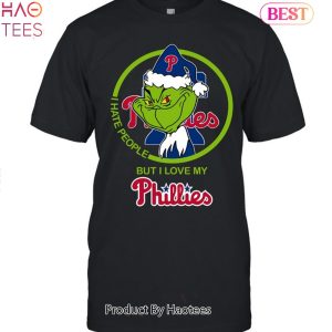 NEW I Love Philadelphia Phillies And Christmas Unisex T-Shirt