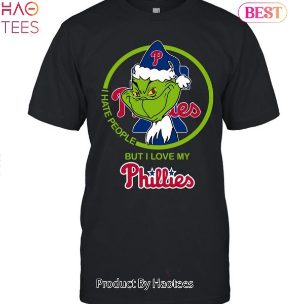 NEW I Love Philadelphia Phillies And Christmas Unisex T-Shirt