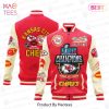 NEW Kansas City Royal Major League Baseball AOP Varsity Jacket