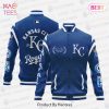 NEW Kansas City Royals Major League Baseball AOP Varsity Jacket