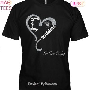 NEW Las Vegas Raiders So Sew Crafty Unisex T-Shirt
