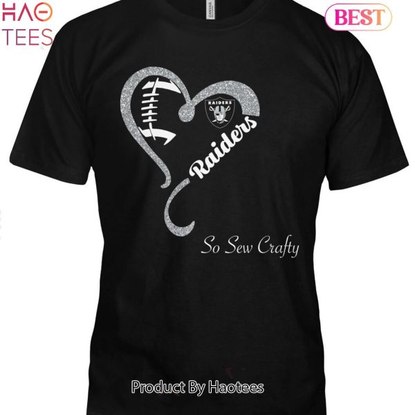 NEW Las Vegas Raiders So Sew Crafty Unisex T-Shirt