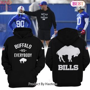NEW Limited Buffalo Vs Everybody Buffalo Bills Football Team Hoodie