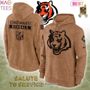 NEW Limited NFL Cincinnati Bengals Veterans Hoodie