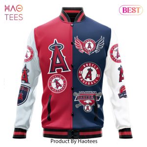 NEW Los Angeles Angels Major League Baseball Varsity Jacket