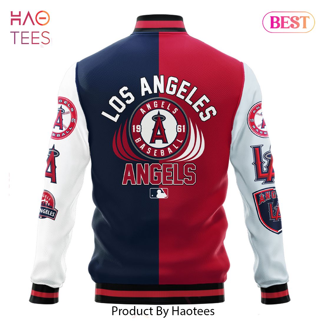 NEW Los Angeles Angels Major League Baseball Varsity Jacket NEW Los Angeles Angels Major League Baseball Varsity Jacket