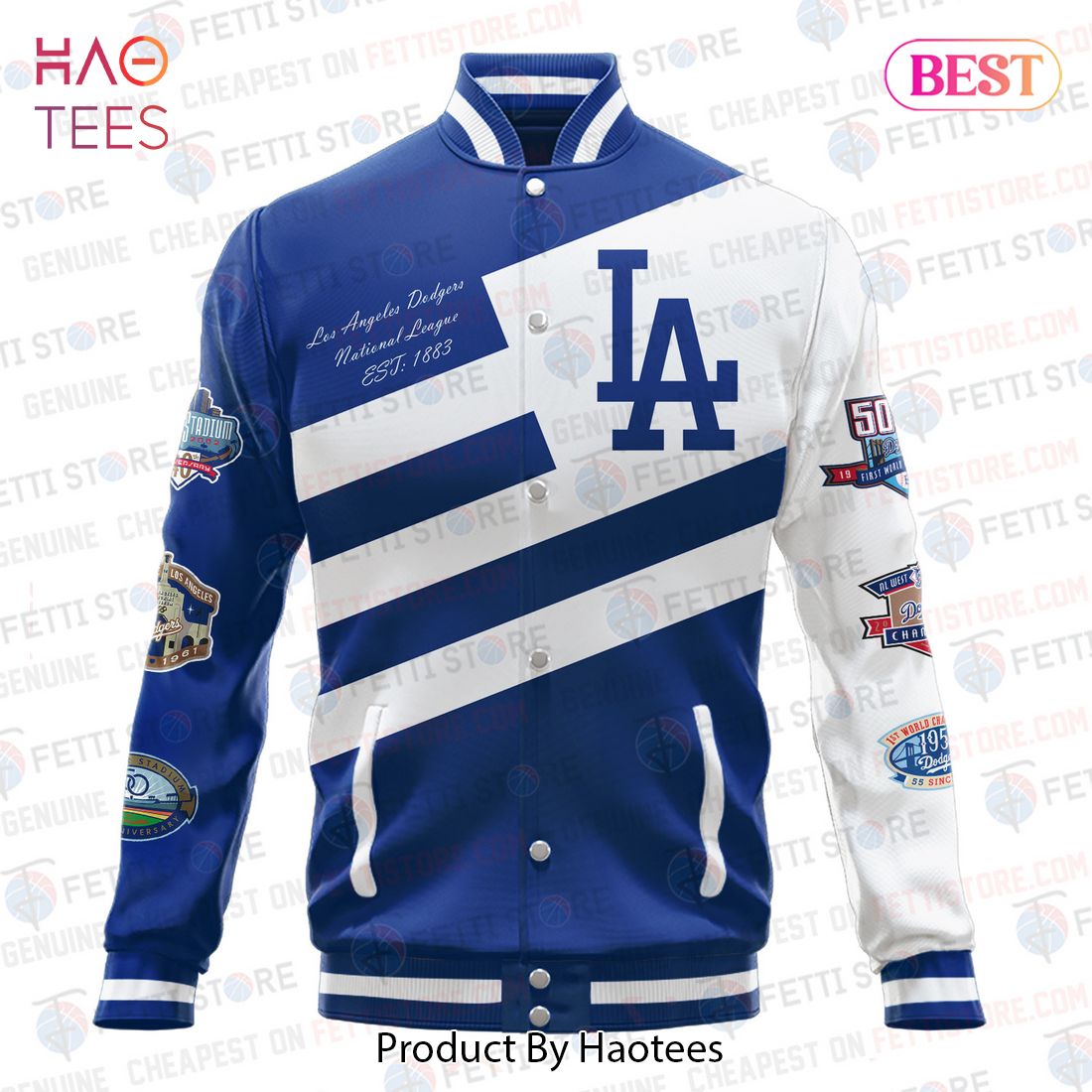 NEW Los Angeles Dodgers American League Baseball Varsity Jacket NEW Los Angeles Dodgers American League Baseball Varsity Jacket