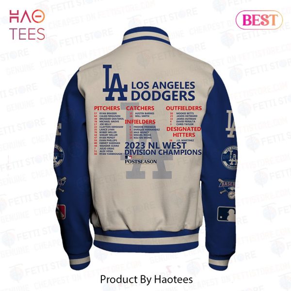 NEW Los Angeles Dodgers Built For October AOP Varsity Jacket