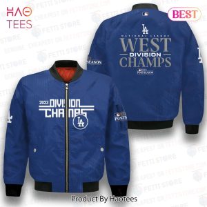 NEW Los Angeles DodgersMajor League Baseball AOP Bomber Jacket