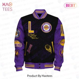 NEW Los Angeles Lakers National Basketball Association Varsity Jacket