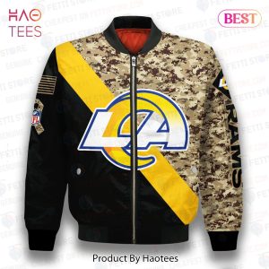 NEW Los Angeles RamsNational Football League AOP Bomber Jacket