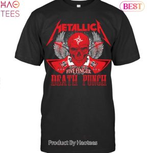 NEW Metallica Five Finger Death Punch Unisex T-Shirt