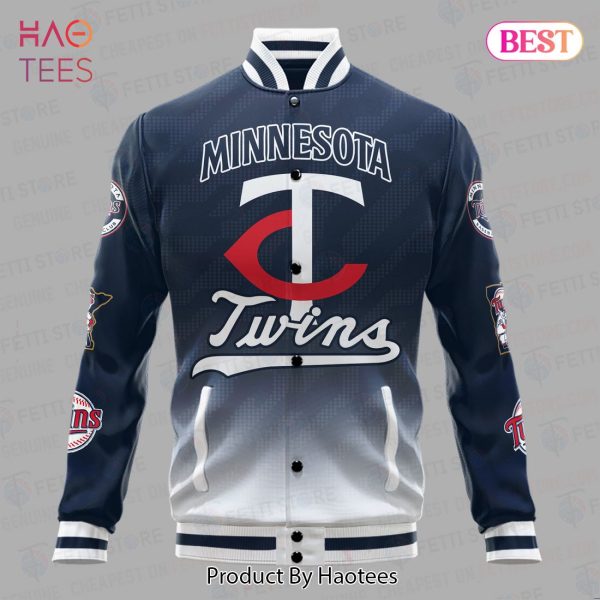 NEW Minnesota Twins 1901 Best MLB Vintage Varsity Jacket