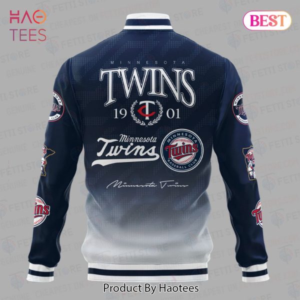 NEW Minnesota Twins 1901 Best MLB Vintage Varsity Jacket