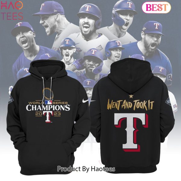 NEW MLB Texas Rangers CHAMPIONS Hoodie
