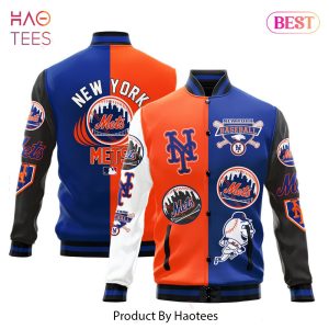 NEW New York Mets Major League Baseball Varsity Jacket