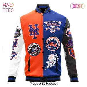 NEW New York Mets Major League Baseball Varsity Jacket