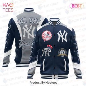 NEW New York Yankees American League Baseball Varsity Jacket