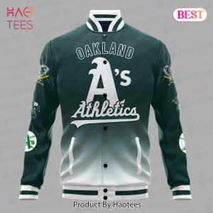 NEW Oakland Athletics 1901 Best MLB Vintage Varsity Jacket