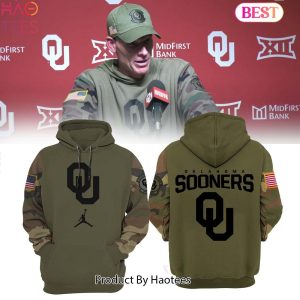 NEW Oklahoma Sooners Football Camo Hoodie