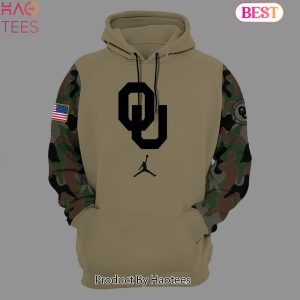 NEW Oklahoma Sooners Veteran Camo Hoodie
