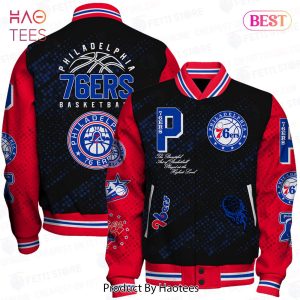 NEW Philadelphia 76ers National Basketball Association Varsity Jacket