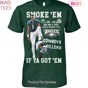 NEW Philadelphia Eagles Smoke Em Cowboys Killers Unisex T-Shirt