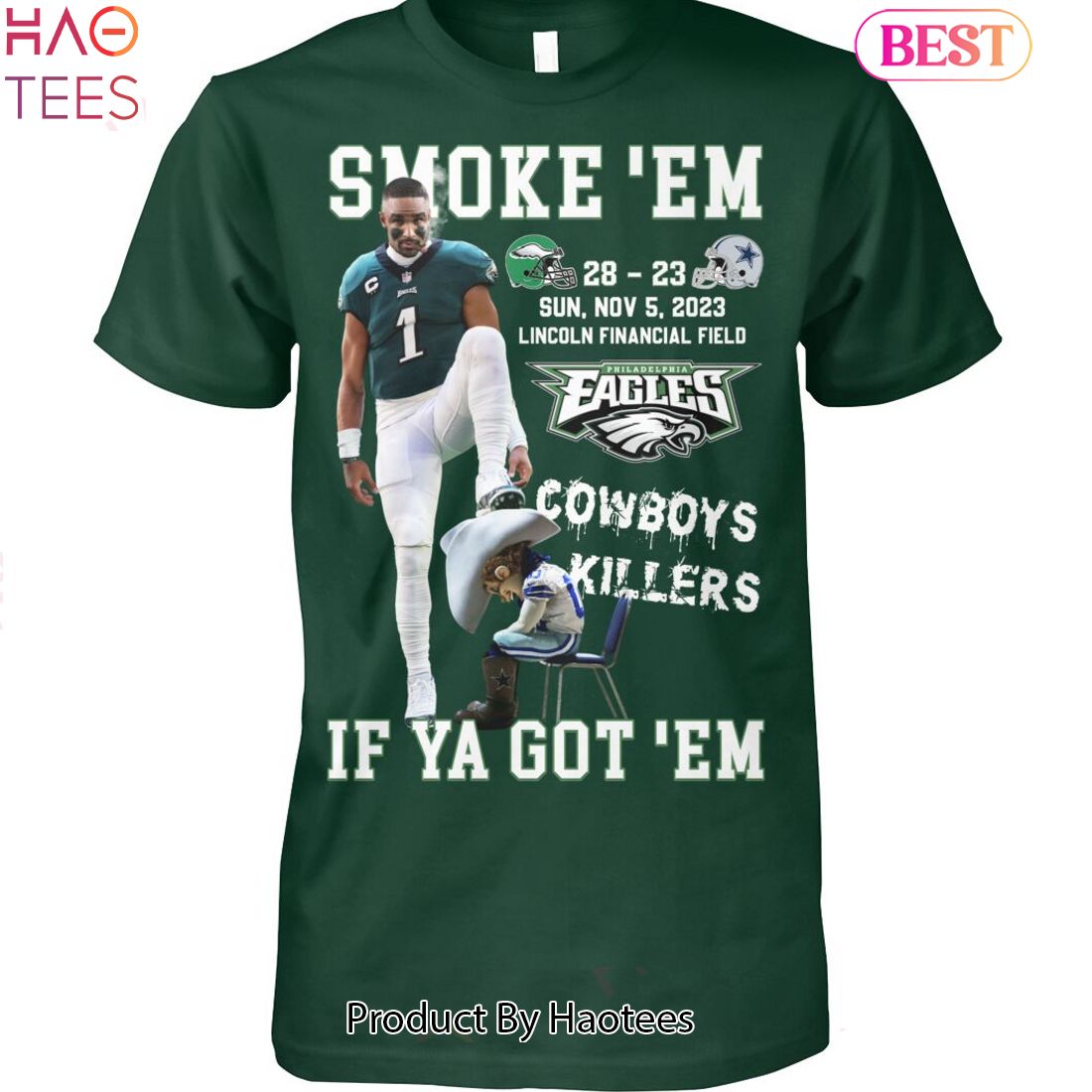 NEW Philadelphia Eagles Smoke Em Cowboys Killers Unisex T-Shirt NEW Philadelphia Eagles Smoke Em Cowboys Killers Unisex T-Shirt