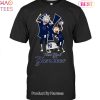 NEW Philadelphia Eagles Just A Girt Who Loves Christmas And Philadelphia Eagles Unisex T-Shirt