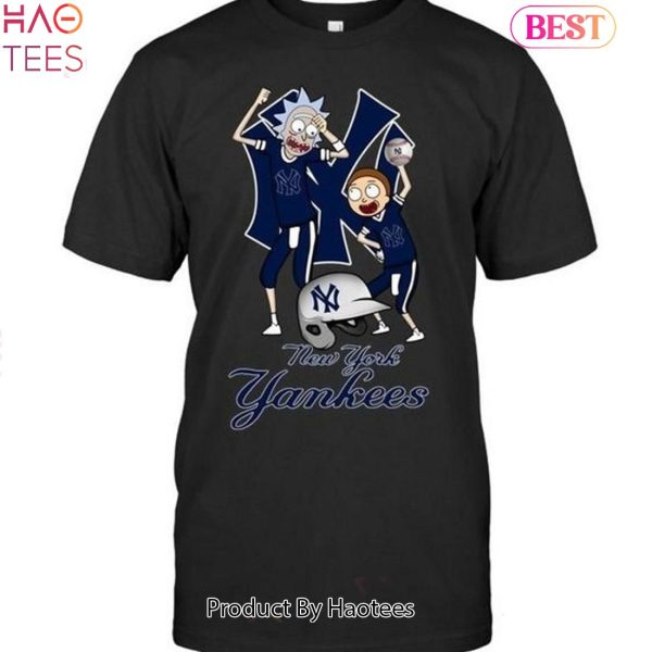 NEW Rick And Morty New York Yankees Unisex T-Shirt