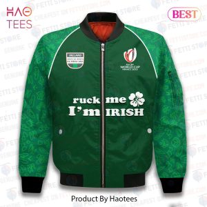 NEW Rugby World Cup 2023 Ireland 2023 3D Bomber Jacket