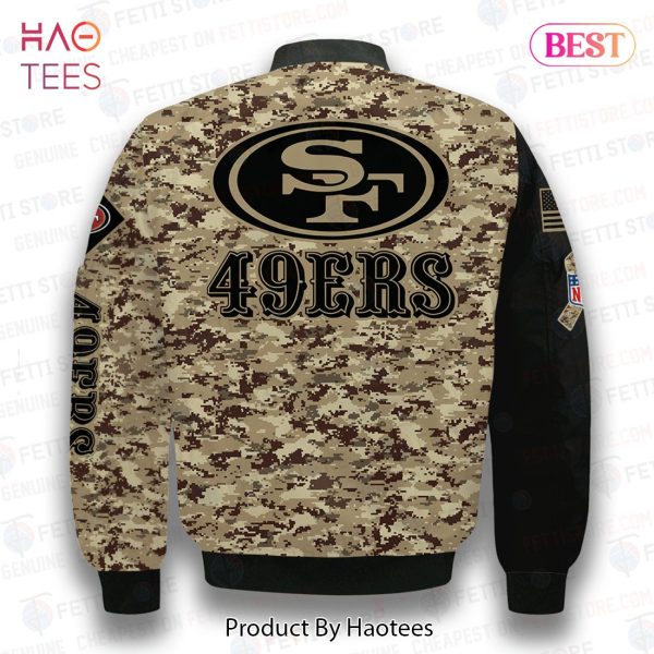 NEW San Francisco 49ersNational Football League AOP Bomber Jacket