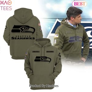 NEW Seahaws Military Seattle Seahawks Veterans Hoodie