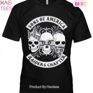NEW Sons Of America Las Vegas Raiders Chapter Unisex T-Shirt